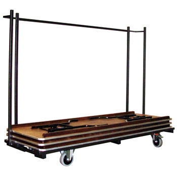 Transportkar klaptafels Kingston rechthoekig lengte 220cm